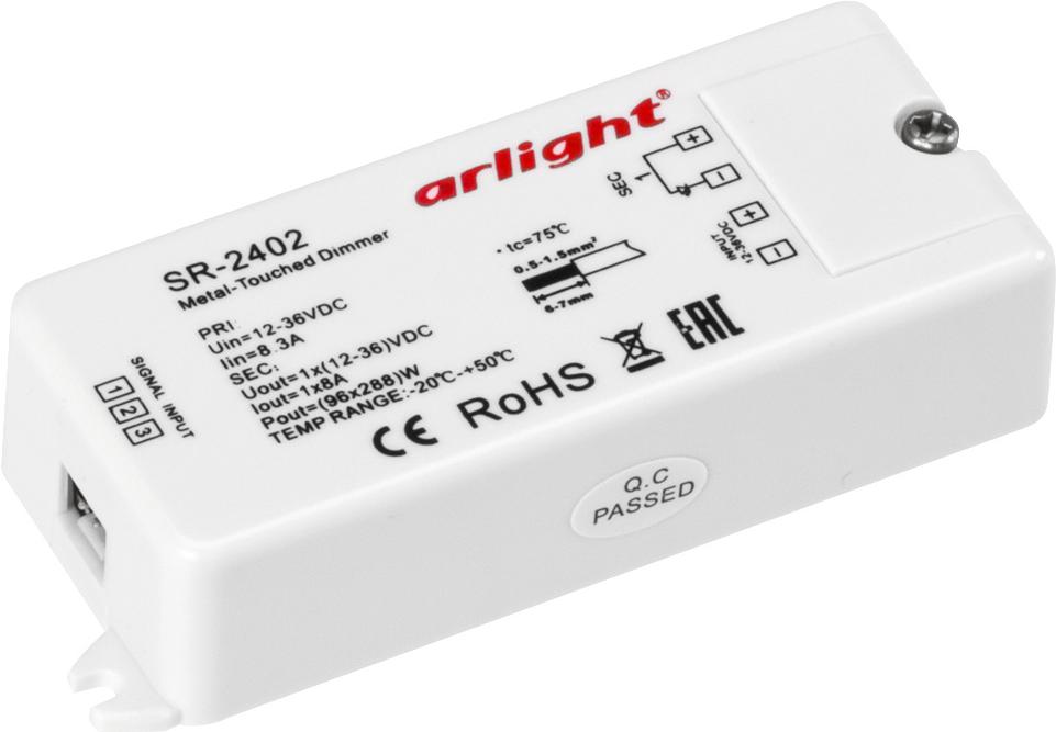 

Arlight Диммер SR-2402 (12-36V, 96-288W, Metal-Touch) [014041], Диммер Arlight Диммер SR-2402 (12-36V, 96-288W, Metal-Touch) 014041