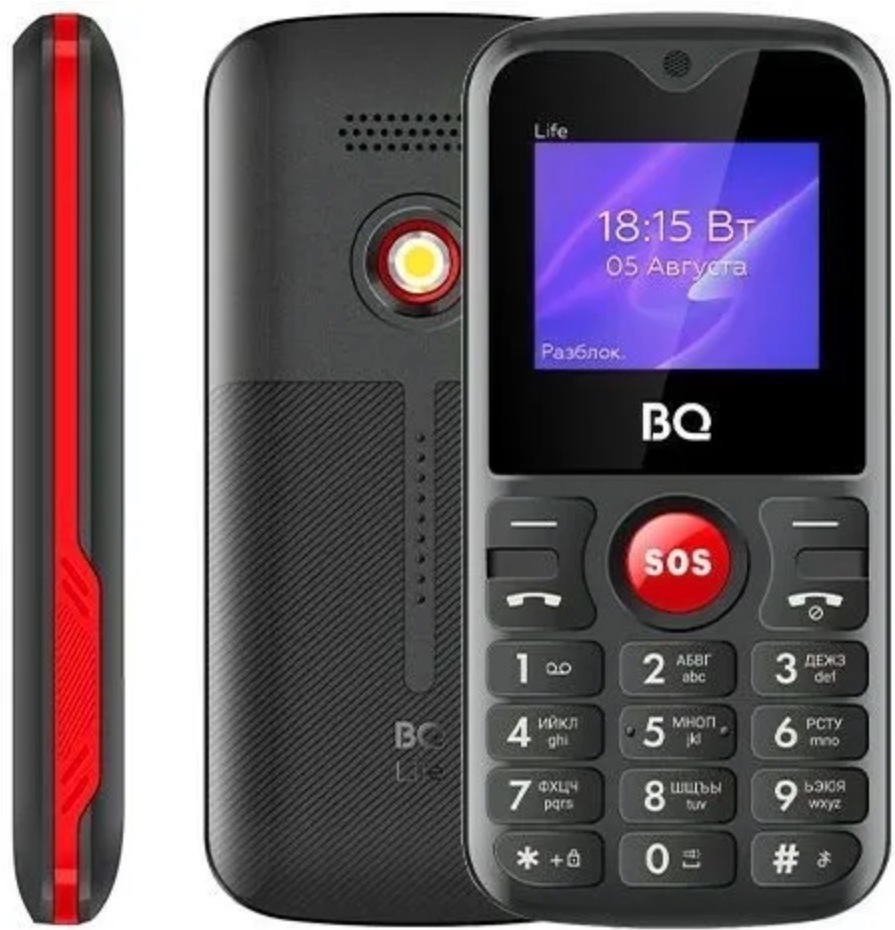 

Мобильный телефон BQ Life BQ-1853 Red/Black