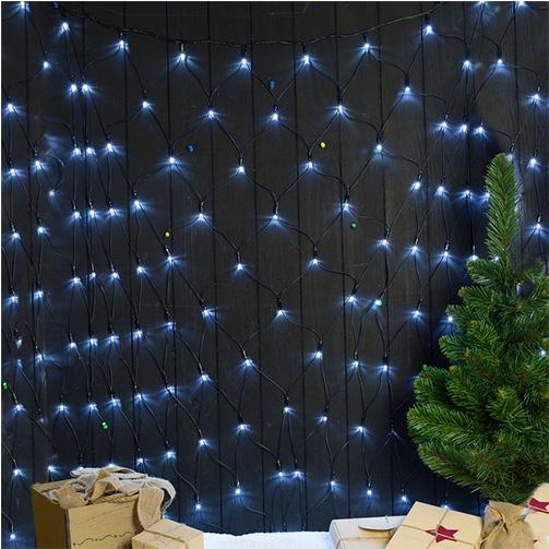 

Новогодняя гирлянда Luazon Сеть 192 LED 2х1.5м белый [3556881], Новогодняя гирлянда Luazon Сеть 192 LED 2х1.5м 3556881 белый