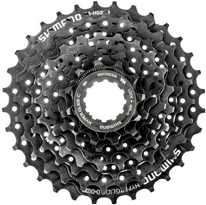 

Трансмиссия для велосипеда Shimano Кассета HG31 8ск 11-30 [ECSHG318130], Кассета HG31 8ск 11-30