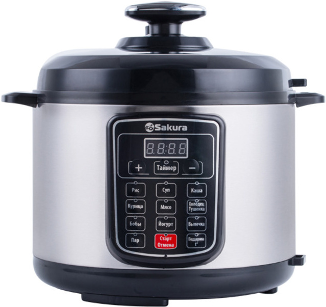 

Мультиварка Sakura SA-7764BS, Мультиварка-скороварка Sakura SA-7764BS