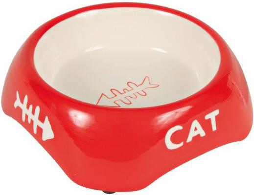 

Миска керамическая Trixie для кошек с рисунком 0,2л/13см, керамическая для кошек с рисунком 0,2л/13см