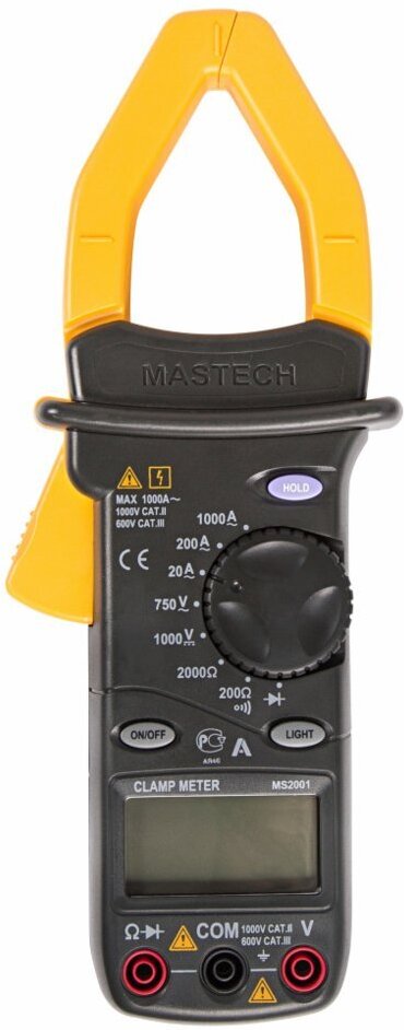 

Токоизмерительные клещи Mastech MS2001, Токоизмерительные клещи Mastech MS2001 13-1307