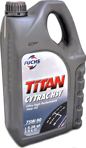 

Трансмиссионное масло Fuchs Titan Cytrac HSY 75W90 5л [600635770], Трансмиссионное масло Fuchs Titan Cytrac HSY 75W90 5л 600635770