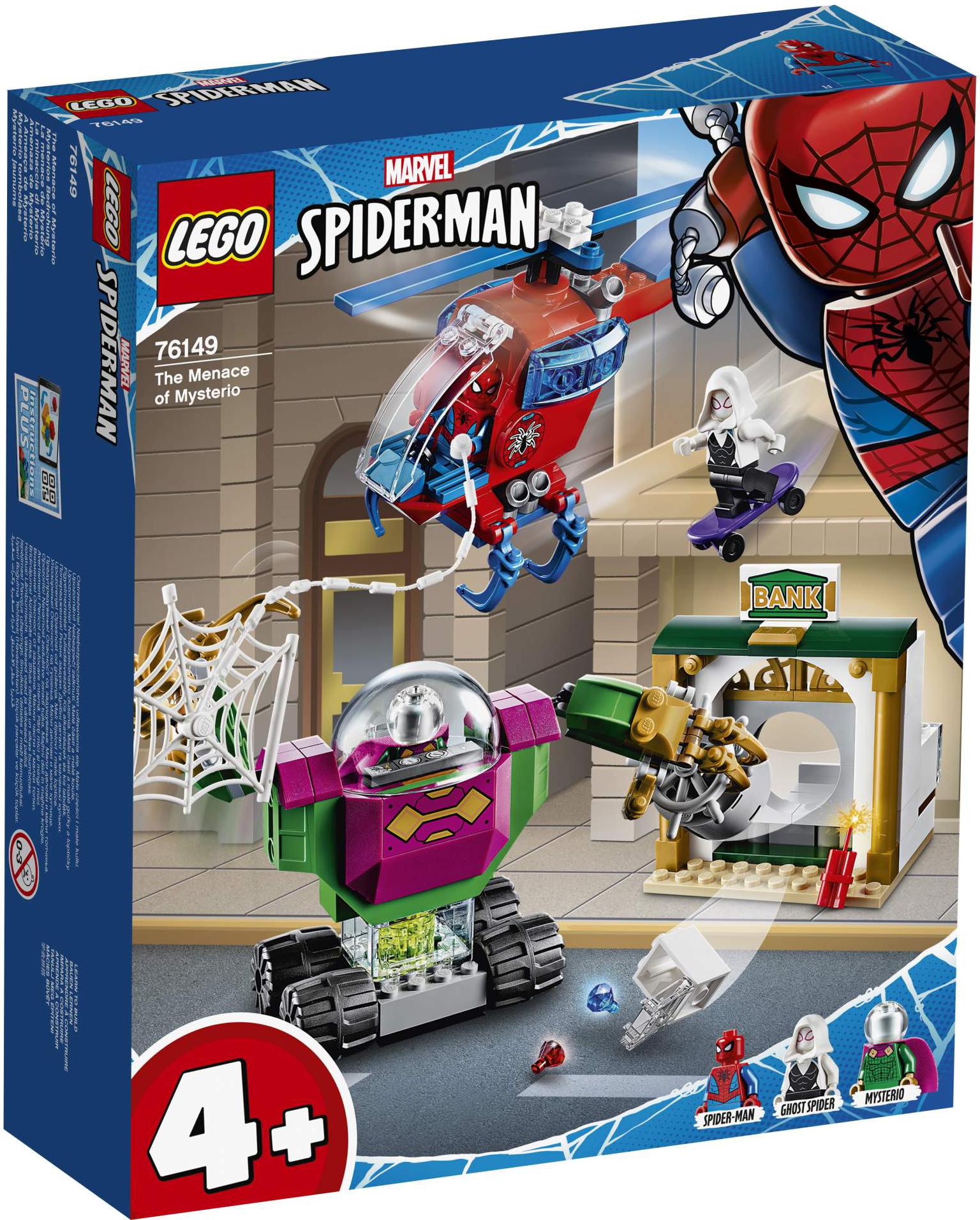 

Конструктор LEGO SUPER HEROES Угрозы Мистерио [76149], SUPER HEROES Угрозы Мистерио