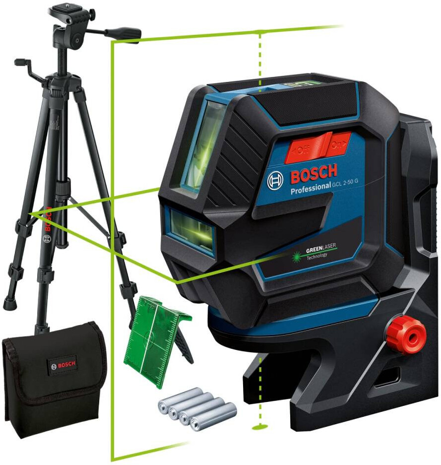 

Лазерный нивелир Bosch с держателем и штативом GCL 2-50 G + RM 10 + BT 150 [0.601.066.M01], Лазерный нивелир Bosch GCL 2-50 G (0601066M01)