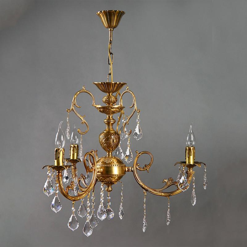 

AMBIENTE by BRIZZI 8888/3 AB Leaf crystal [8888/3 AB Leaf Crystal], Подвесная люстра AMBIENTE by BRIZZI 8888/3 AB Leaf crystal