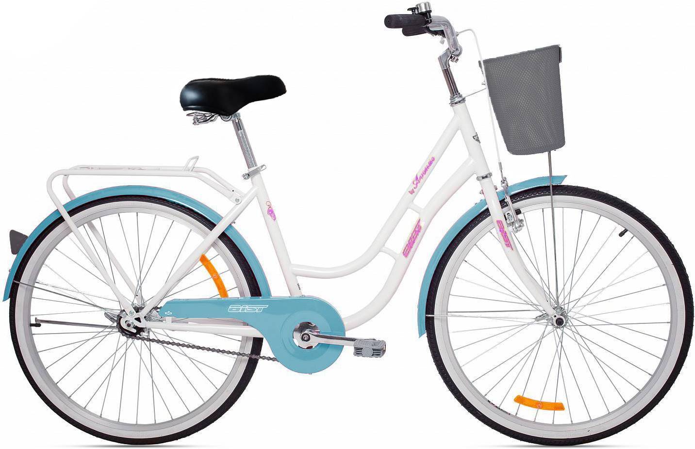 

Велосипед AIST Avenue 26'' рама 17 дюймов 2021 белый/бирюзовый, Велосипед AIST Avenue 26 2021 бело-бирюзовый