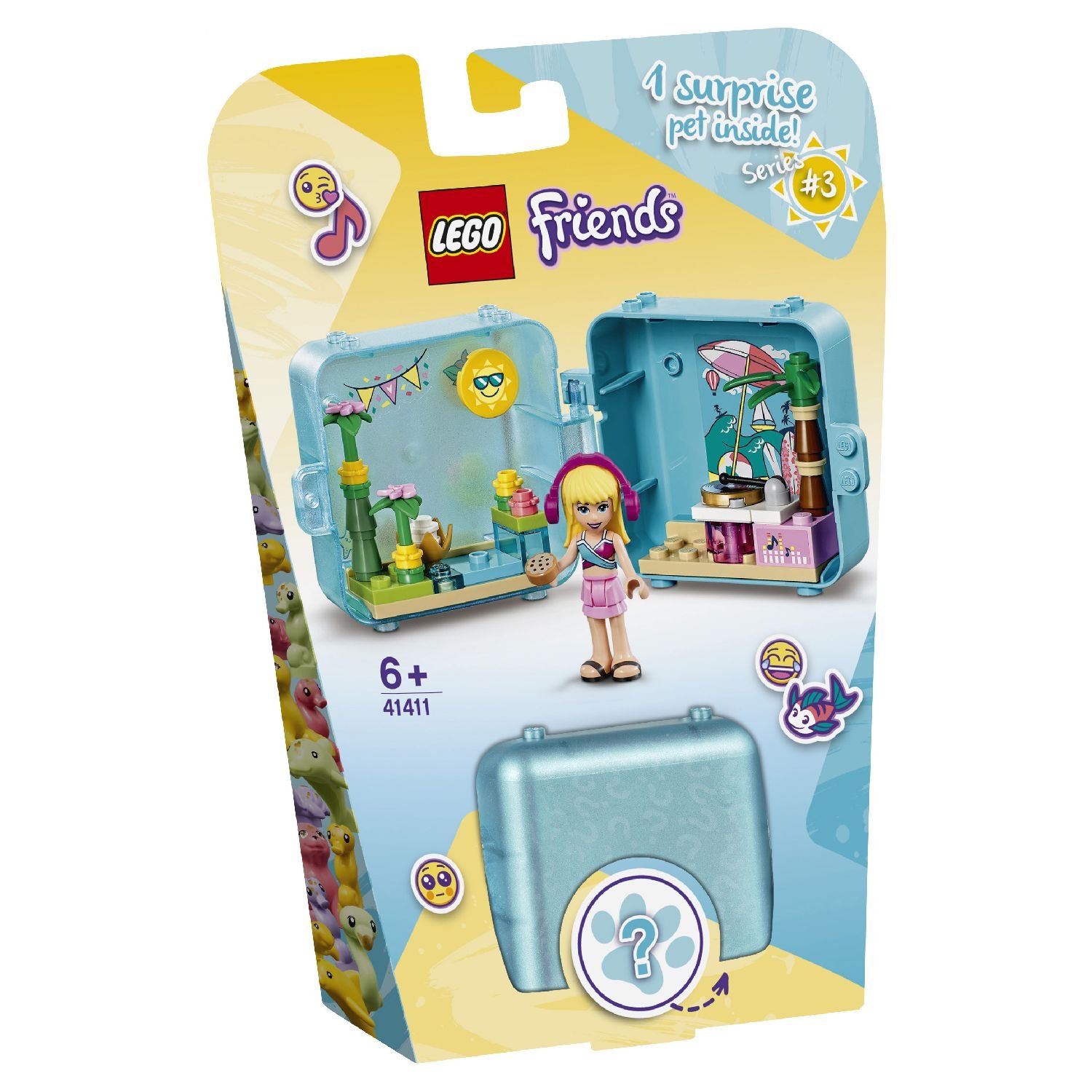 

Конструктор LEGO FRIENDS Летняя игровая шкатулка Стефани [41411], FRIENDS Летняя игровая шкатулка Стефани