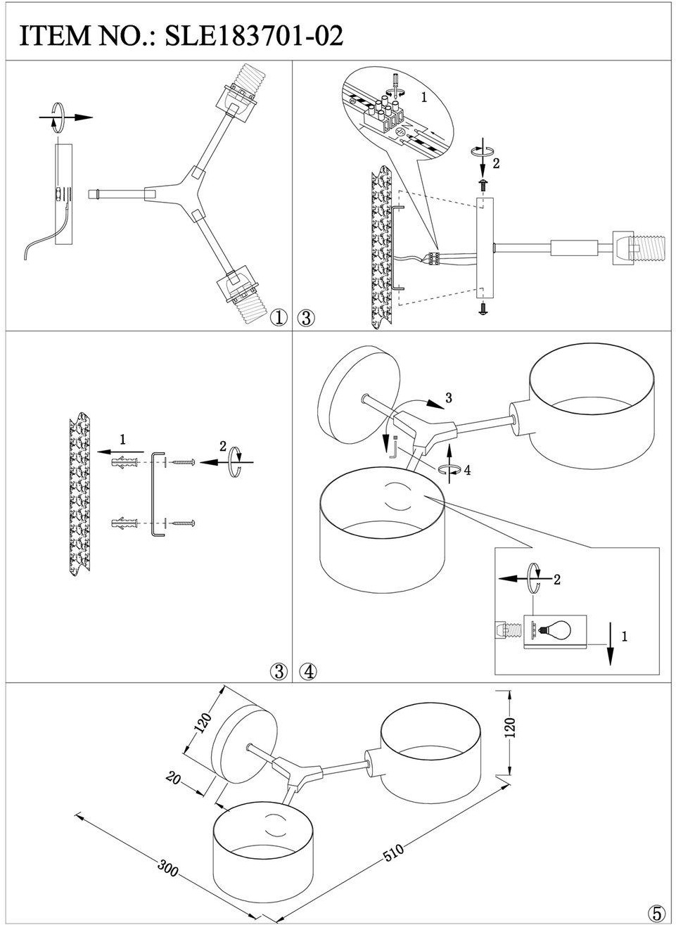 

Бра Evoluce SLE183701-02