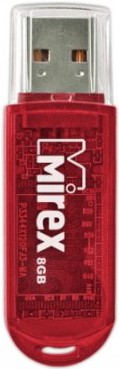 

USB Flash Mirex ELF RED 8GB (13600-FMURDE08)
