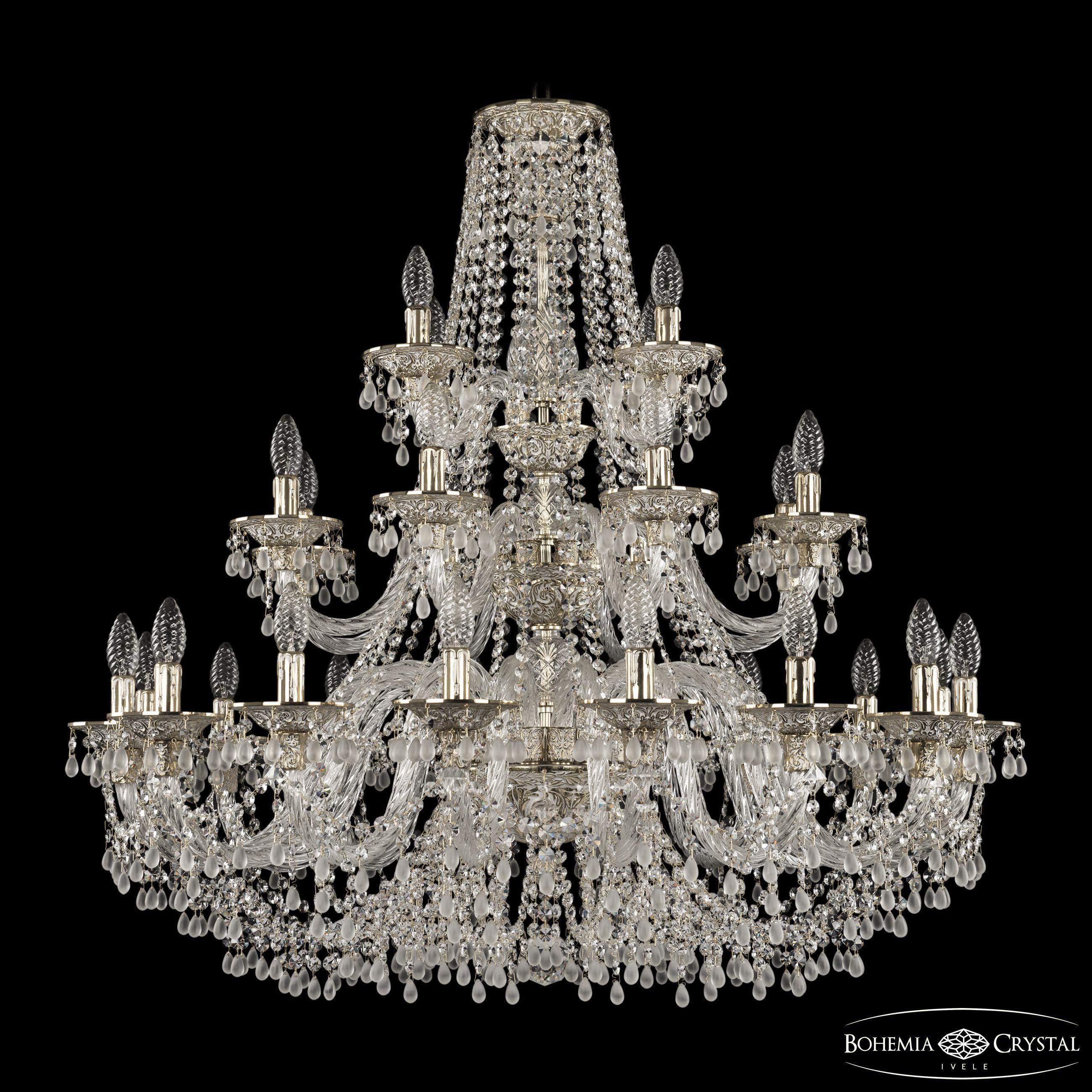 

Подвесная люстра Bohemia Ivele Crystal 16110/16+8+4/360/3d GW V0300