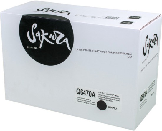 

Картридж для принтера Sakura Printing SAQ6470A, Картридж Sakura Printing SAQ6470A