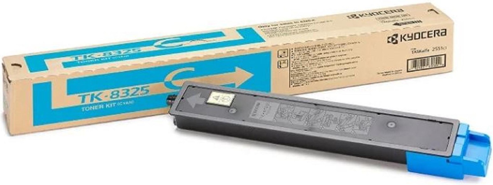 

Картридж для принтера Kyocera TK-8325C, Тонер Картридж Kyocera TK-8325C голубой (1T02NPCNL0)