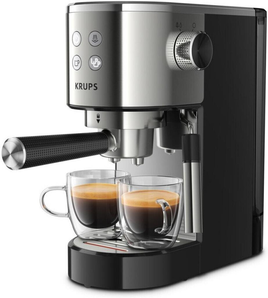 

Кофеварка Krups XP442C11, Рожковая помповая кофеварка Krups Virtuoso XP442C11