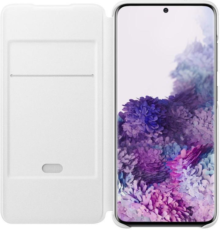 

Чехол для телефона Samsung Galaxy S20 Smart LED View Cover белый, Galaxy S20 Smart LED View Cover