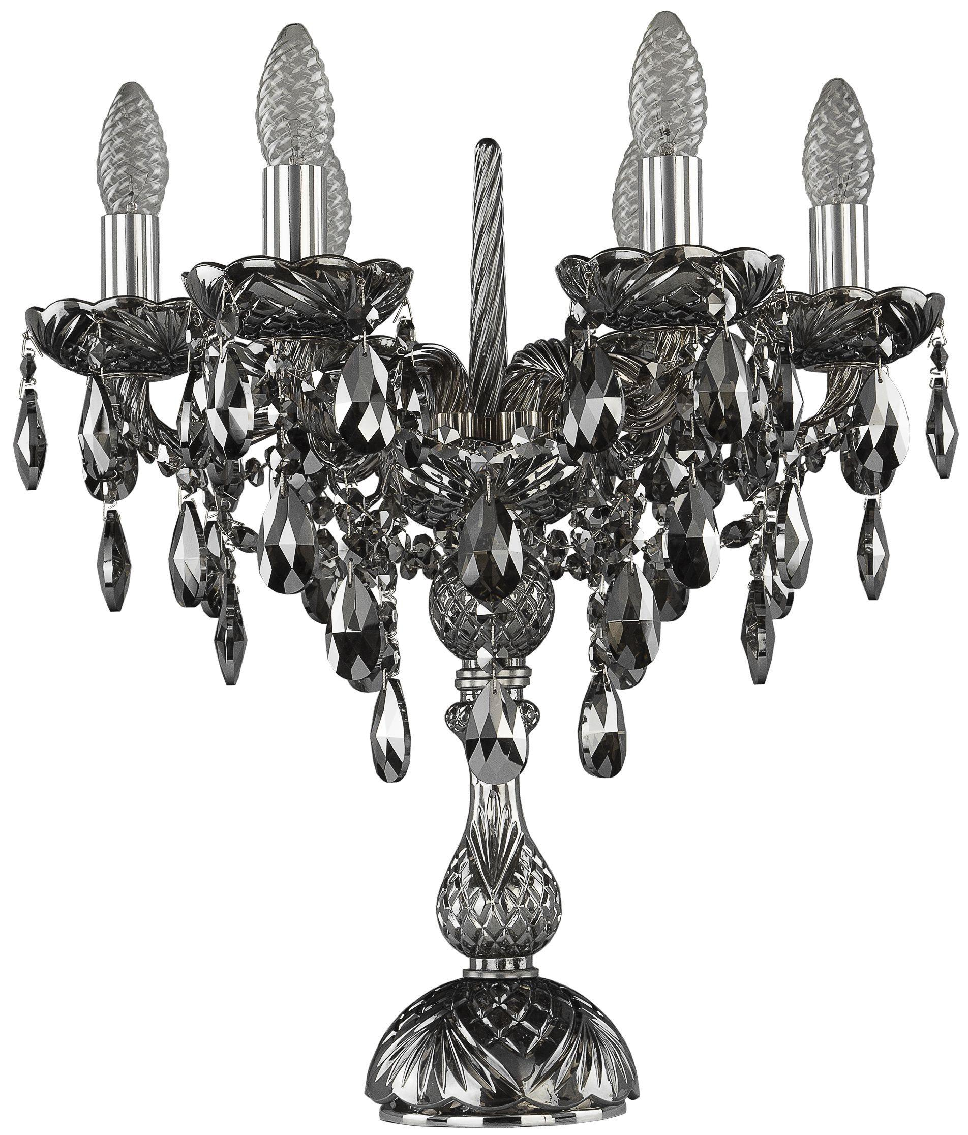 

Настольная лампа Bohemia Ivele Crystal 1415L/6/141-47 Ni M781
