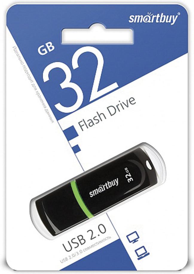 

USB Flash Smart Buy Paean 32GB Black (SB32GBPN-K), Paean 32GB