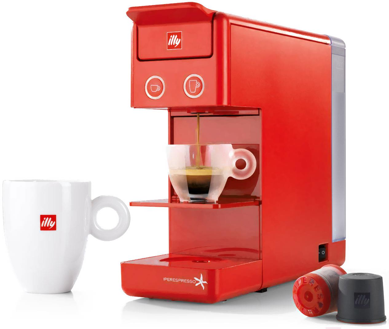 

Кофеварка Illy New Y3 EC 60283 красный, New Y3 EC 60283