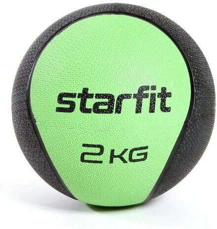 

Медицинбол Starfit GB-702 2 кг зеленый [GB-702 зеленый 2], Медицинбол Starfit GB-702 2 кг GB-702 2 зеленый
