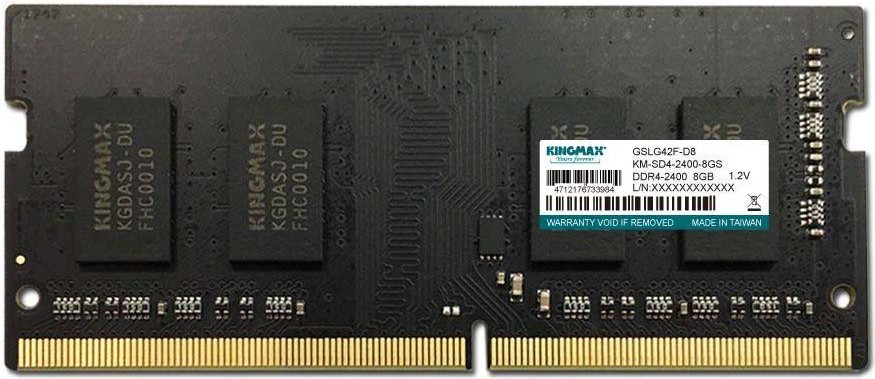 

Оперативная память Kingmax DDR4 8Gb 2400MHz RTL PC4-19200 CL17 SO-DIMM [KM-SD4-2400-8GS], Оперативная память Kingmax 8GB DDR4 SO-DIMM PC4-19200 (KM-SD4-2400-8GS)