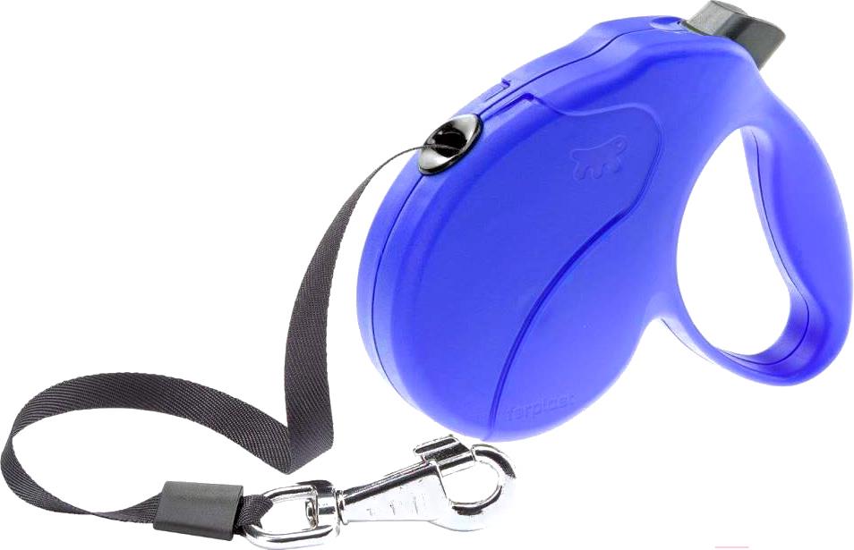 

Поводок-рулетка Ferplast Amigo Easy / 75741125 (Mini, синий), Amigo Easy Mini