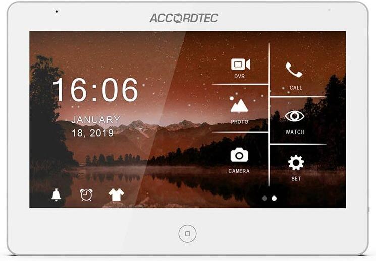 

Видеодомофон AccordTec AT-VD A101 C/SD WH, AT-VD A101 C/SD WH