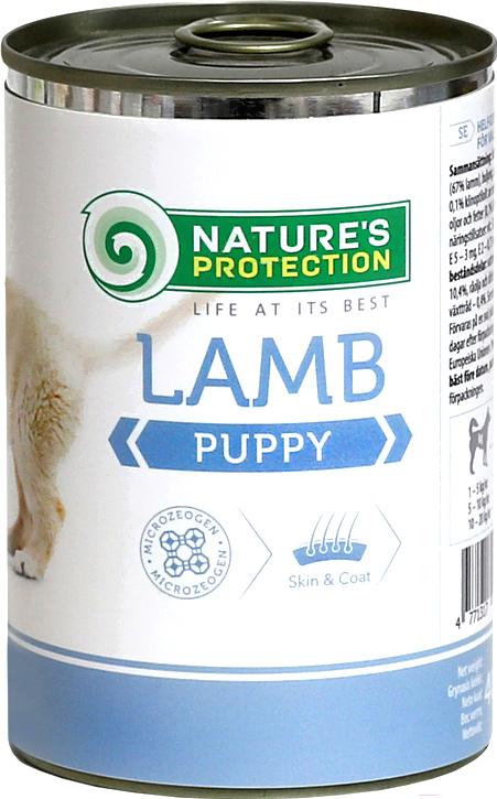 

Корм для собак Nature's Protection Puppy Lamb с ягненком 400 г, Puppy Lamb с ягненком 400 г