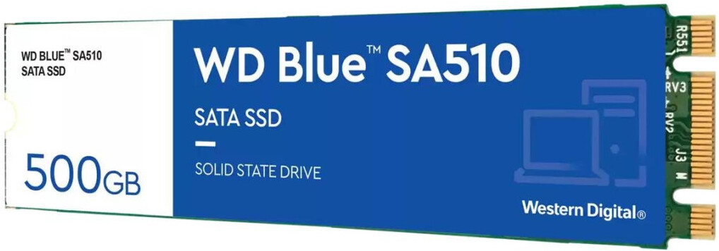 

SSD-накопитель WD Blue SA510 500GB (WDS500G3B0B)