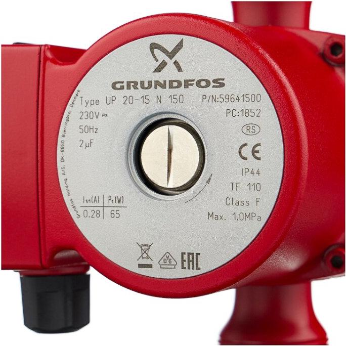 

Циркуляционный насос Grundfos UP20-15 N 150 (59641500), UP 20-15 N