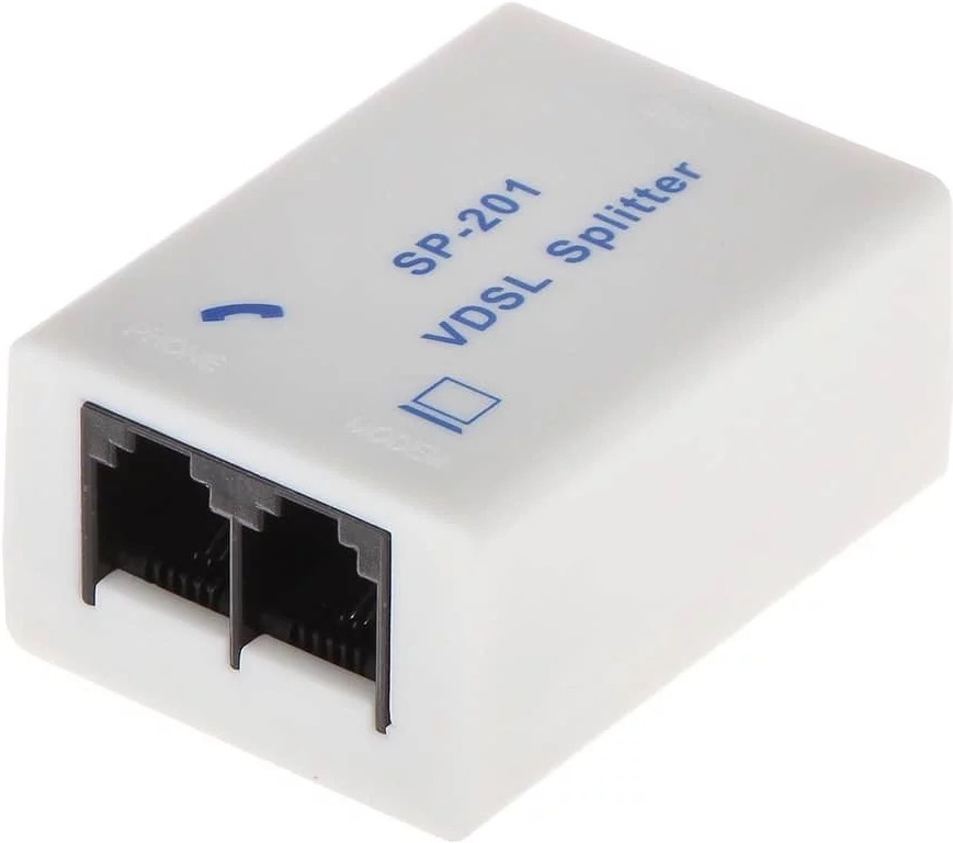 

Сплиттер ADSL SP-201 (Сплиттер Mini ADSL Splitter A2 APN100)