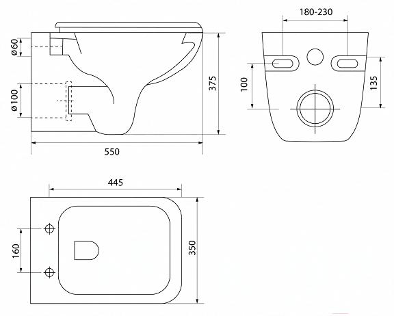 

Унитаз Iddis Vibe [VIBRDSEi25], Vibe