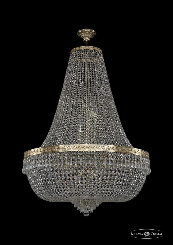 

Люстра на штанге Bohemia Ivele Crystal 19271/H2/90IV G
