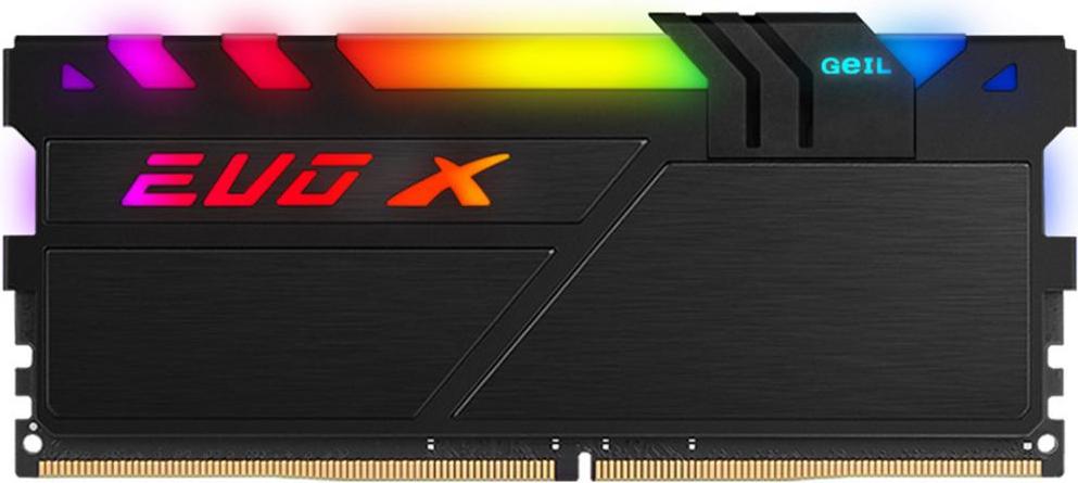 

Оперативная память GeIL 16GB EVO X II DDR4 PC4-25600 3200MHz [GEXSB416GB3200C16BSC], 16GB EVO X II DDR4 PC4-25600 3200MHz