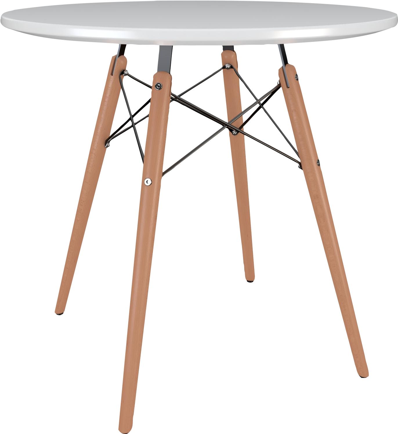 

Стол обеденный Loftyhome Quince-80 White [Z-231KD-W-80], Quince-80