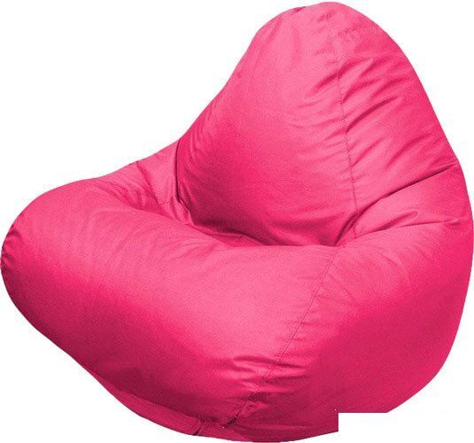 

Кресло-мешок Flagman Релакс Г4.2-06 (фуксия), Бескаркасное кресло Flagman Relax Г4.2-06 фуксия