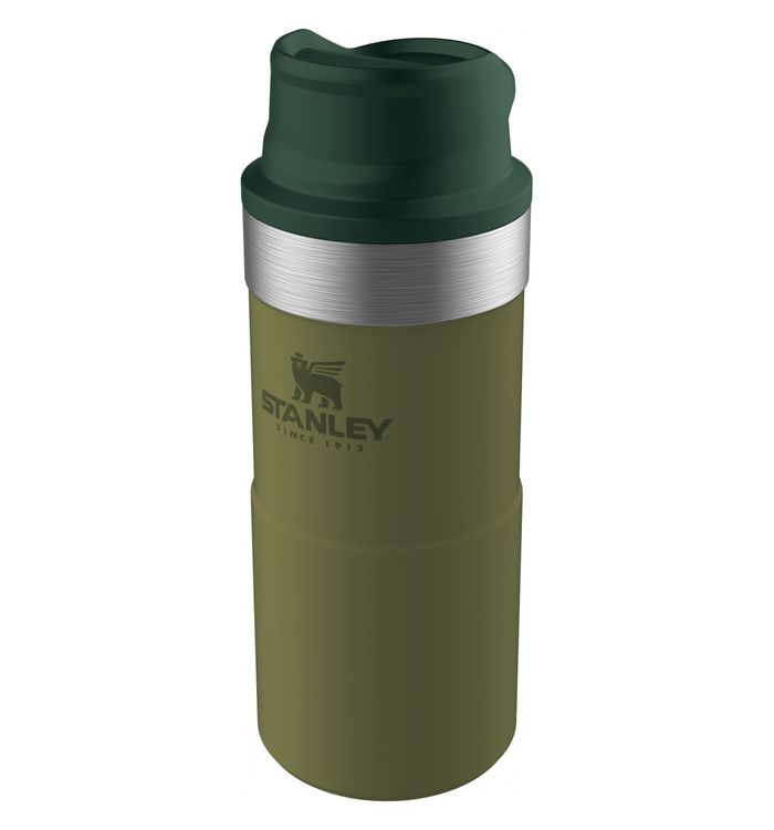 

Термокружка Stanley The Trigger-Action Travel Mug 0.35 л оливковый [10-06440-018], The Trigger-Action Travel Mug 0.35 л