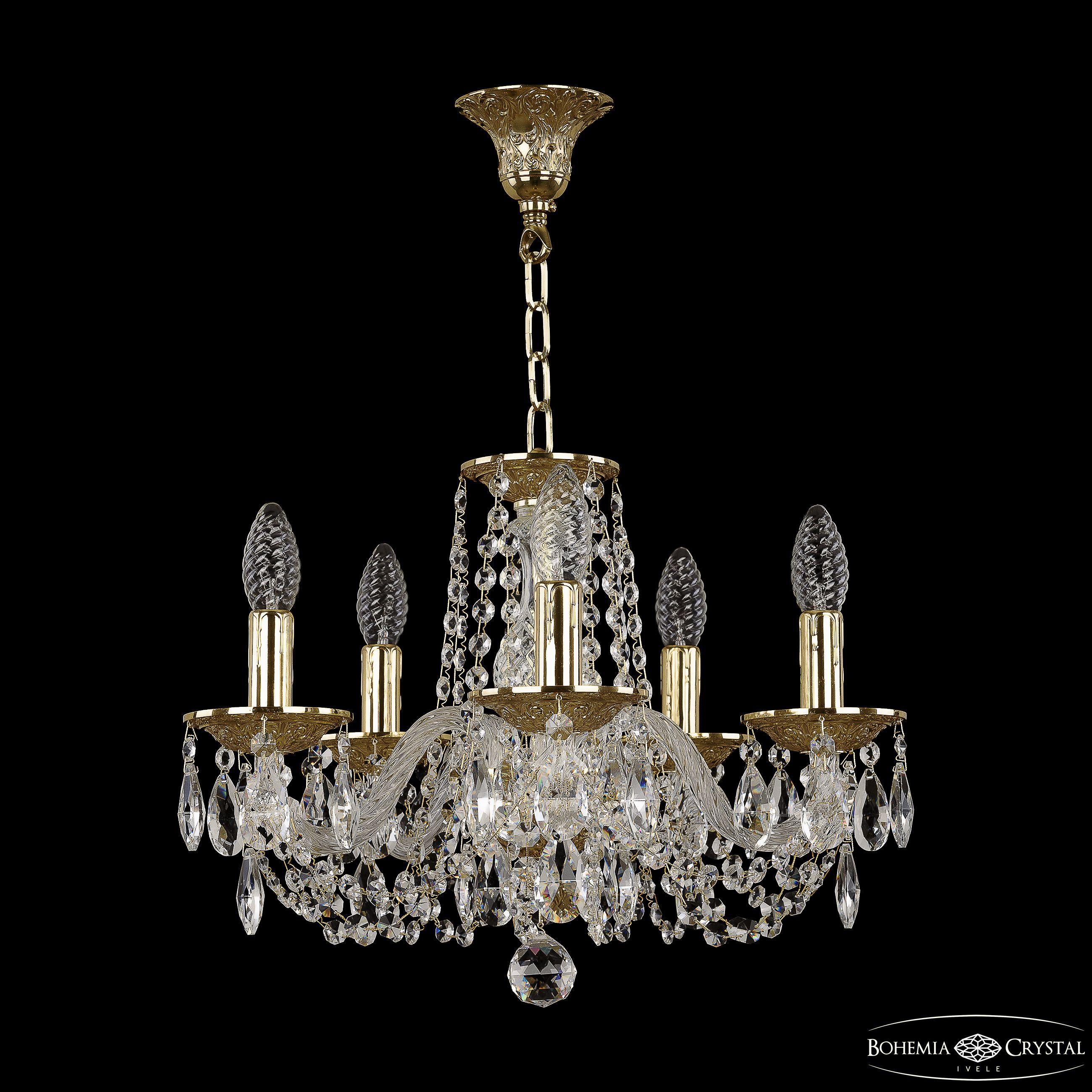 

Подвесная люстра Bohemia Ivele Crystal 16202/5/141 G