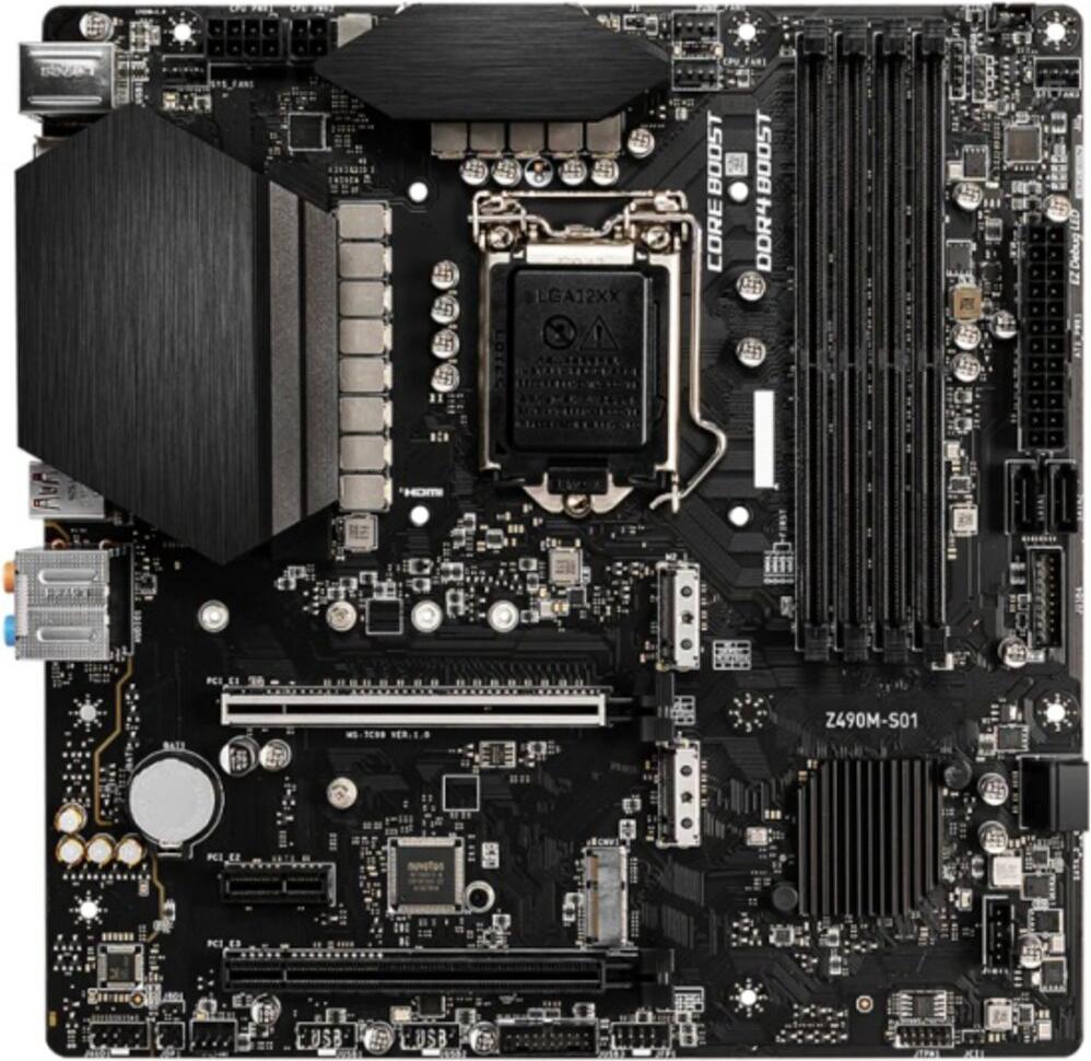 

Материнская плата MSI Z490M-S01, Z490M-S01