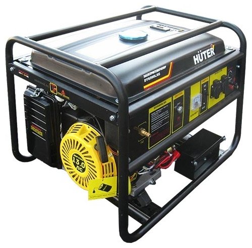 Huter DY6500LXG - фото Бензиновый генератор Huter DY6500LXG