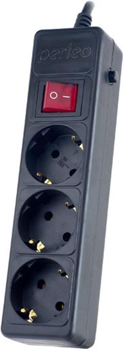 

Сетевой фильтр Perfeo Power Plus 3 Sockets 5m PF-PP-3/5.0-B Black [PF_A4668], Power Plus 3 Sockets 5m PF-PP-3/5.0-B
