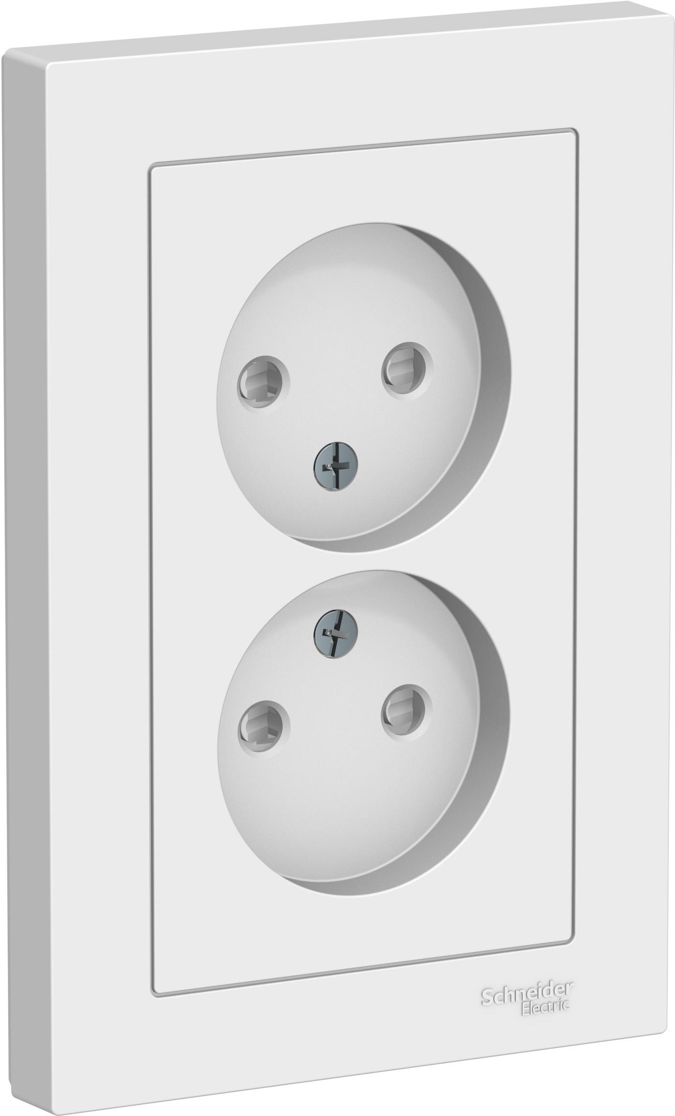 

Розетка Schneider Electric AtlasDesign ATN000122, Розетка Schneider Electric Розетка AtlasDesign ATN000122