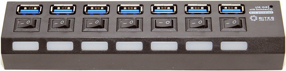 

5bites 7-port USB3.0 Hub + б.п.