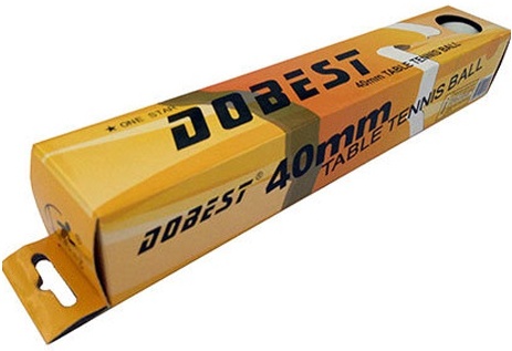 

Мячи для настольного тенниса Dobest BA-02* 6шт/уп
