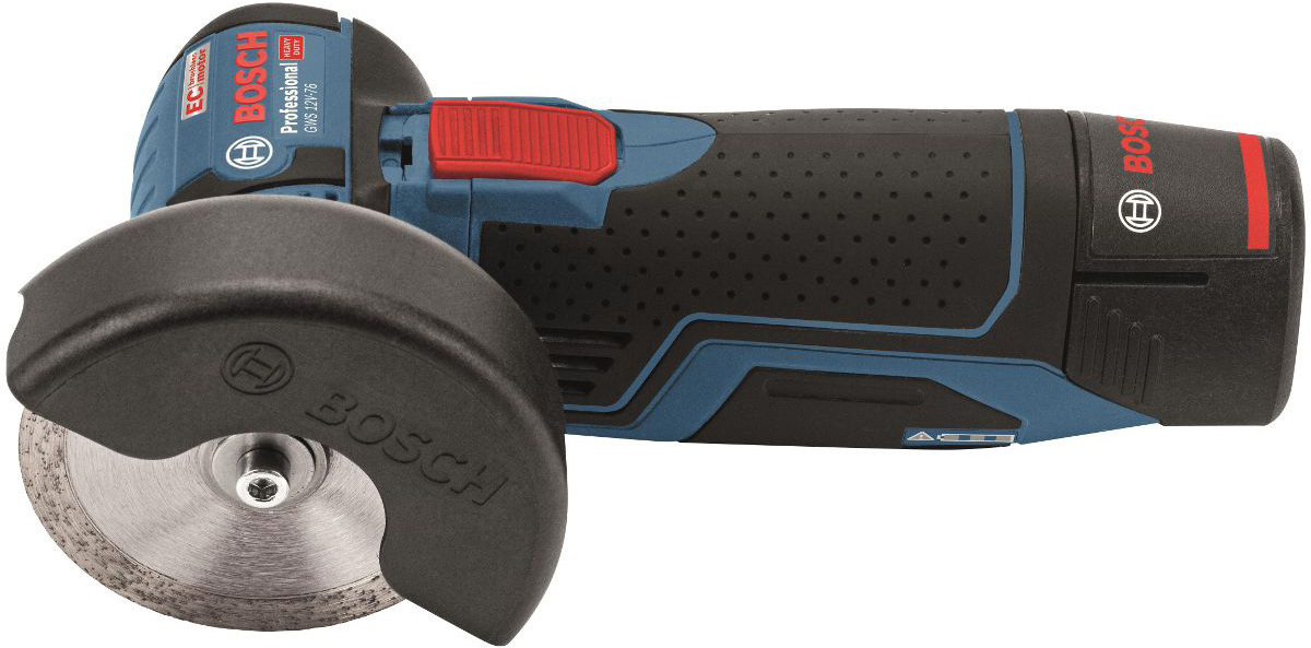 

Угловая шлифмашина Bosch GWS 12V-76 [0615990M3E], Угловая шлифмашина Bosch GWS 12V-76 Professional 0615990M3E (с 1-им АКБ 2 Ah)