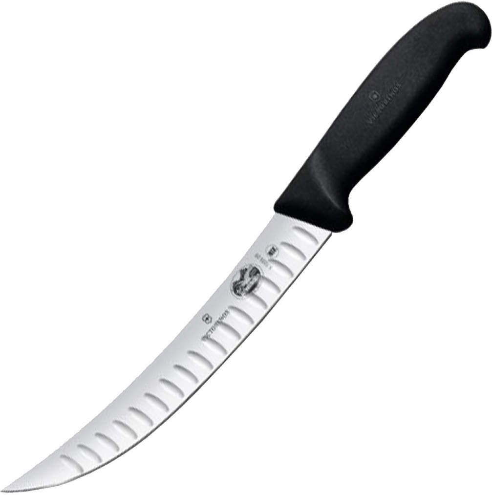 

Кухонный нож Victorinox Fibrox разделочный 200мм черный [5.7223.20], Кухонный нож Victorinox Fibrox 5.7223.20