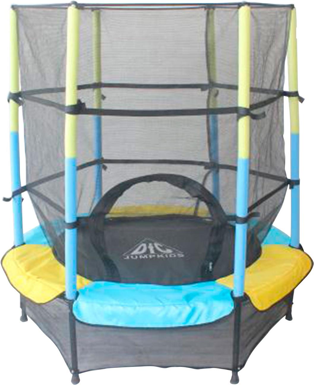 

Батут DFC JUMP KIDS 55 сетка 137 см желтый/синий [55INCH-JD-YB], JUMP KIDS 55 сетка 137 см