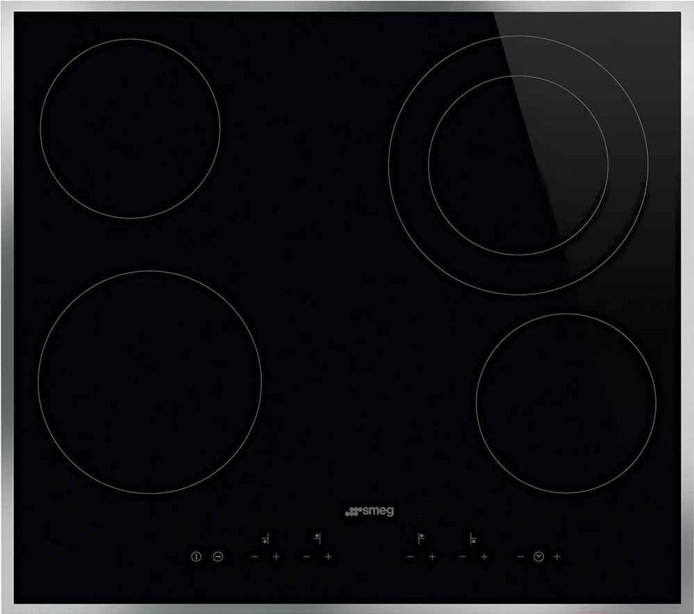 

Варочная панель Smeg SE364ETFX, Варочная панель Smeg SE364ETFX Black