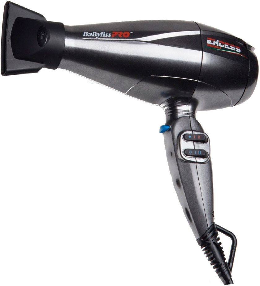 

Фен BaByliss Pro Excess BAB6800IE Silver, Pro BAB6800IE Excess