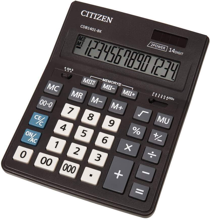 

Калькулятор Citizen CDB-1401BK